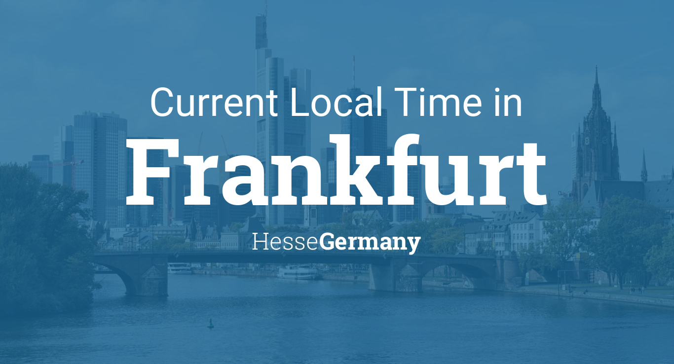 Frankfurt Local Time